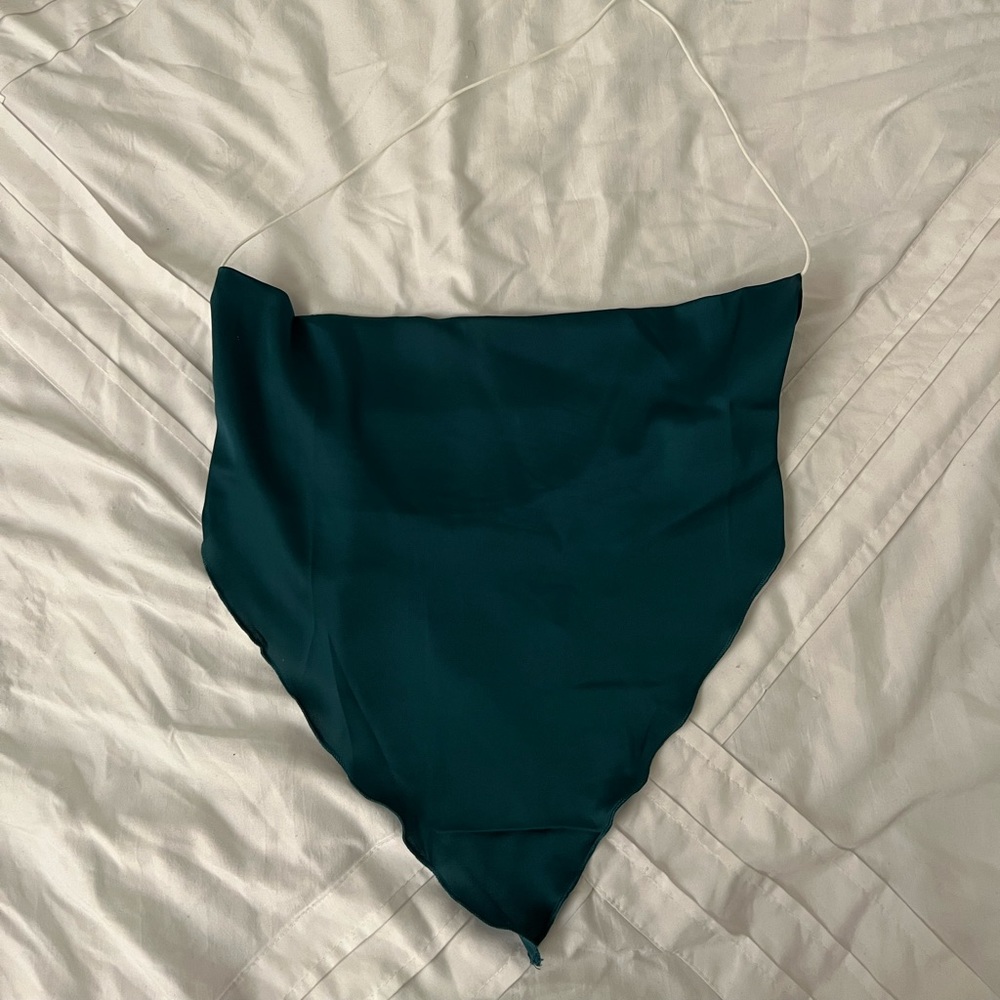 NEW White fox boutique strappy bandana top